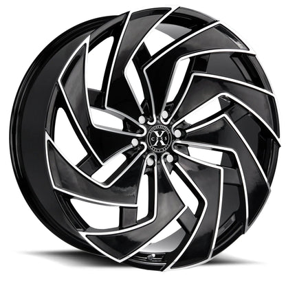 X04 Gloss Black Milled - Get it from Bo