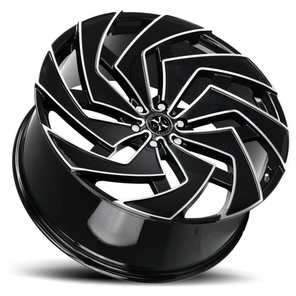 X04 Gloss Black Milled - Get it from Bo
