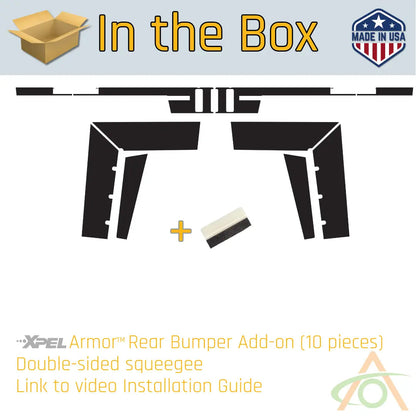 XPEL Armor Rear Bumper Protection for CyberTruck (Add-On Kit) - Get it from Bo