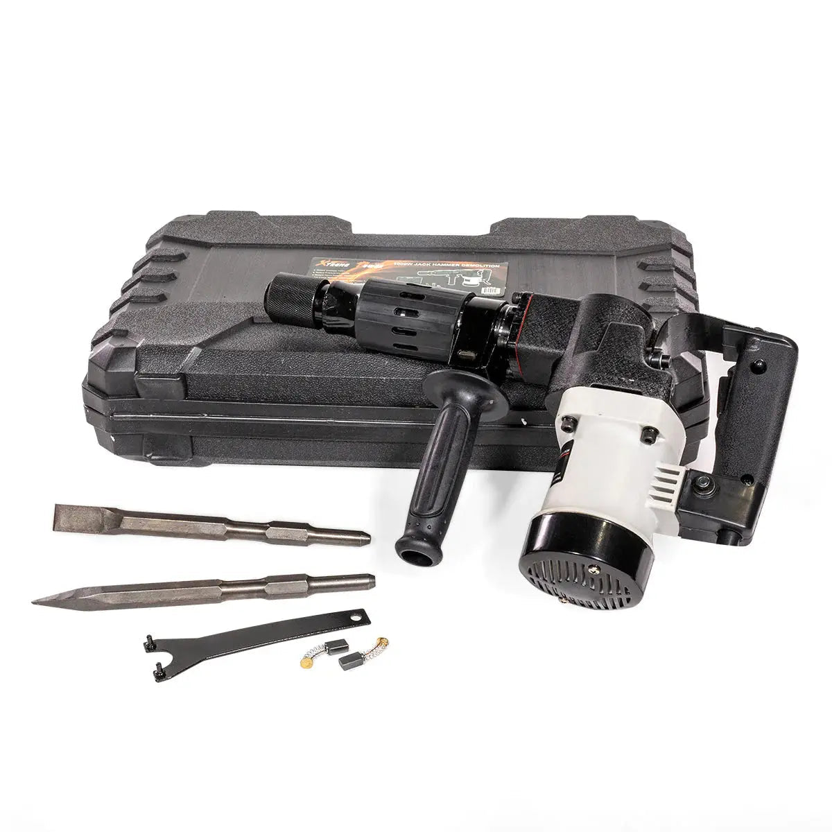 XtremepowerUS 1000W Electric Jack Hammer w/Chisel Bit Set & Carrying Case - Get it from Bo