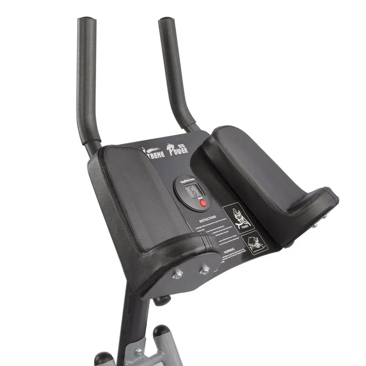 XtremepowerUS Abs Abdominal Exercise Machine Ab Work Out Crunch Roller Fitness - Get it from Bo