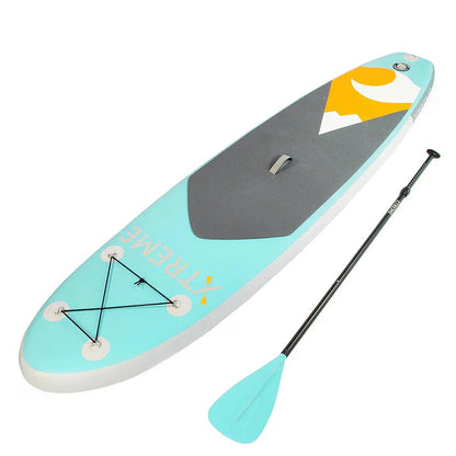 XtremePowerUS Inflatable Stand Up Paddle Board Set, Adjustable Paddle, Backpack & Pump - Get it from Bo