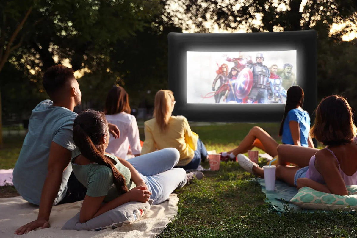 XtremePowerUS Outdoor Mega 16' ft Movie Screen Inflatable Projector Cinema - Get it from Bo